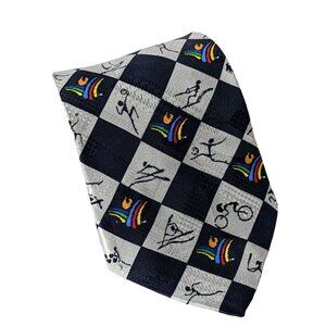 Pan Am Games Winnipeg 1999 Olympics Silk Necktie